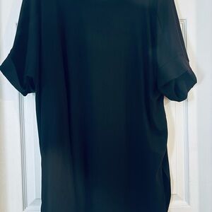 Zenana Outfitters Black Casual Short Sleeve Tee